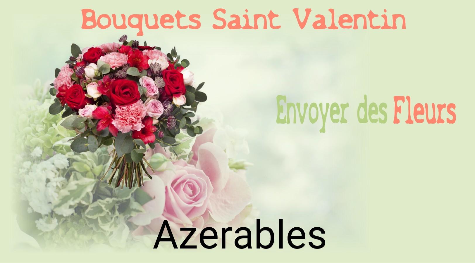 Roses de Saint-Valentin livrées à Azerables